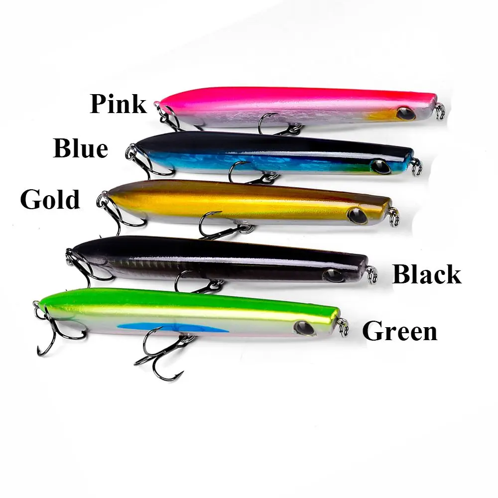 16 г 130 мм ABS рыболовная наживка Поппер плавающая бионическая жесткая приманка