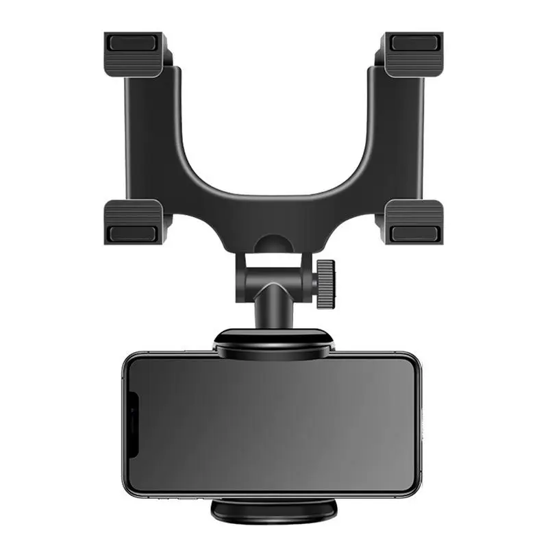 

Rearview Mirror Phone Holder Car Phone Holder Mount Universal 270 Degree Rotatable Car Rear View Mirror Adjustable Phone Holder
