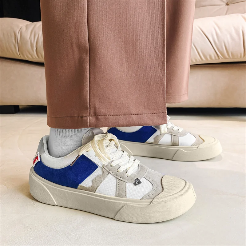 

Canvas Shoes Men Versatile Skateboard Sneakers Breathable Casual Shoes