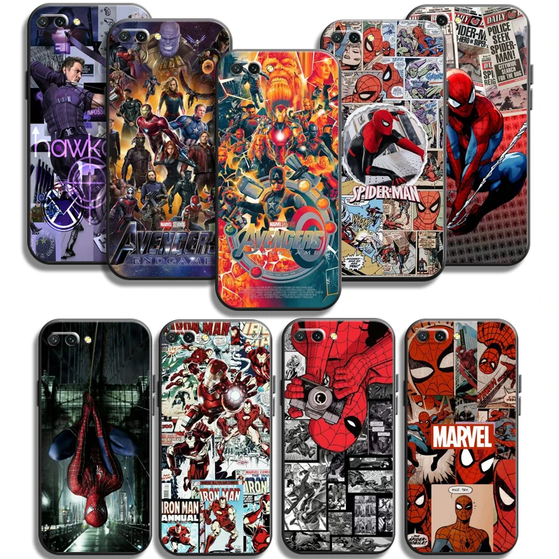 

Marvel Iron Man Phone Cases For Huawei Honor P30 P40 Pro P30 Pro Honor 8X V9 10i 10X Lite 9A 9 10 Lite Funda Coque Soft TPU