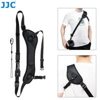jjc camera shoulder strap quick release luxury neck strap belt for canon eos r nikon sony a7iv a7iii dslr cameras accessories