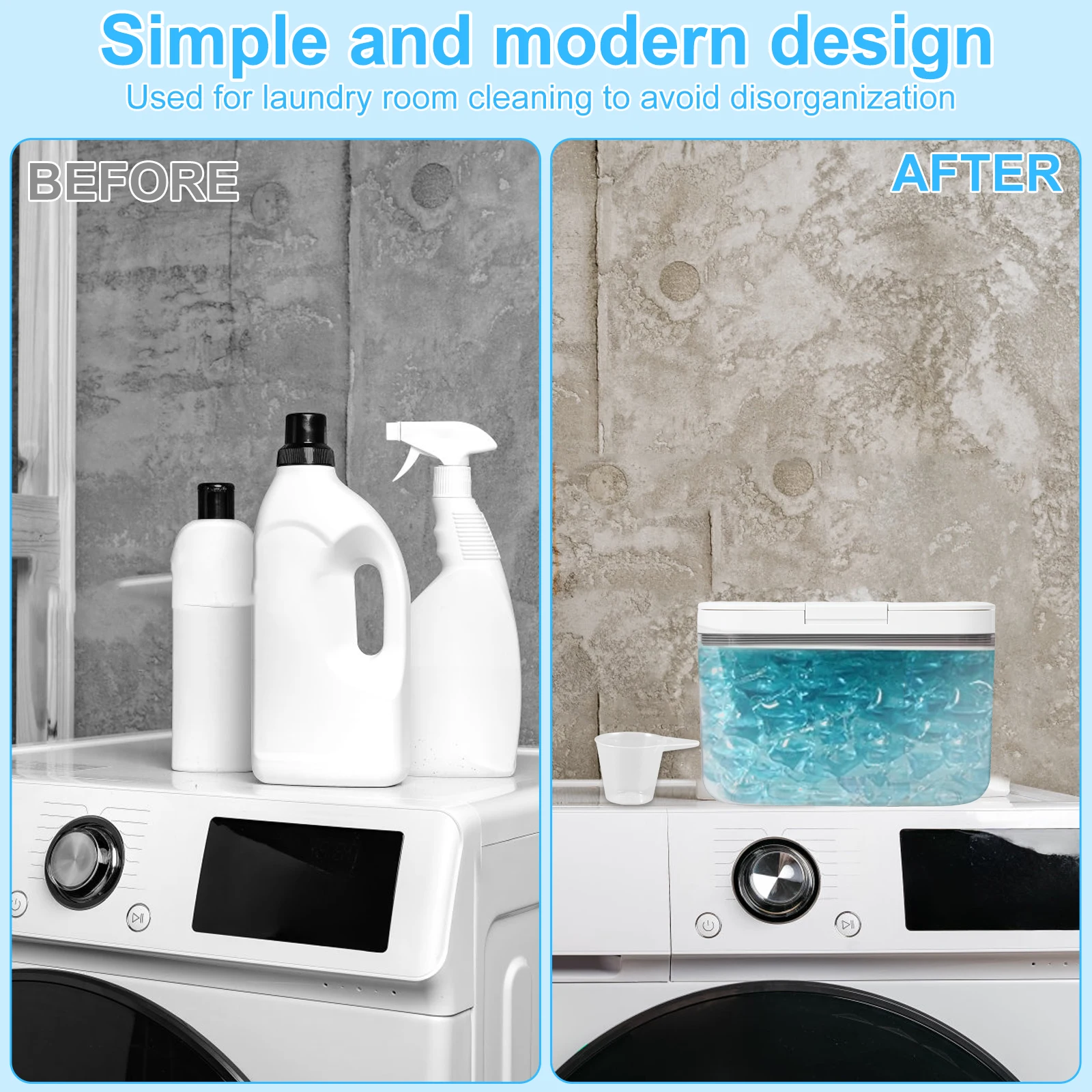 Автоматический ящик для хранения стирального порошка Willstar