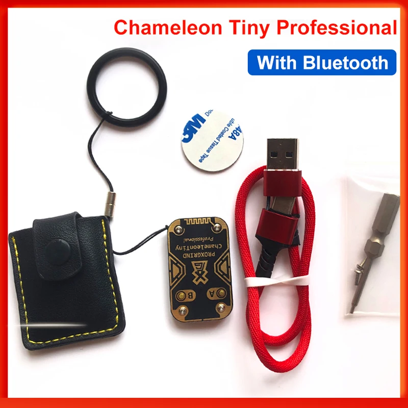 Высокочастотный эмулятор RFID-карт Chameleon Tiny Pro, устройство для чтения карт с поддержкой Bluetooth и NFC