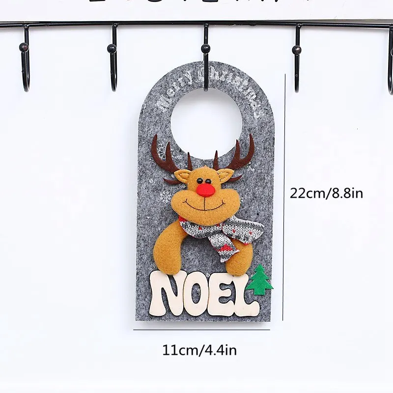 Подвесная гирлянда в форме Санта-Клауса