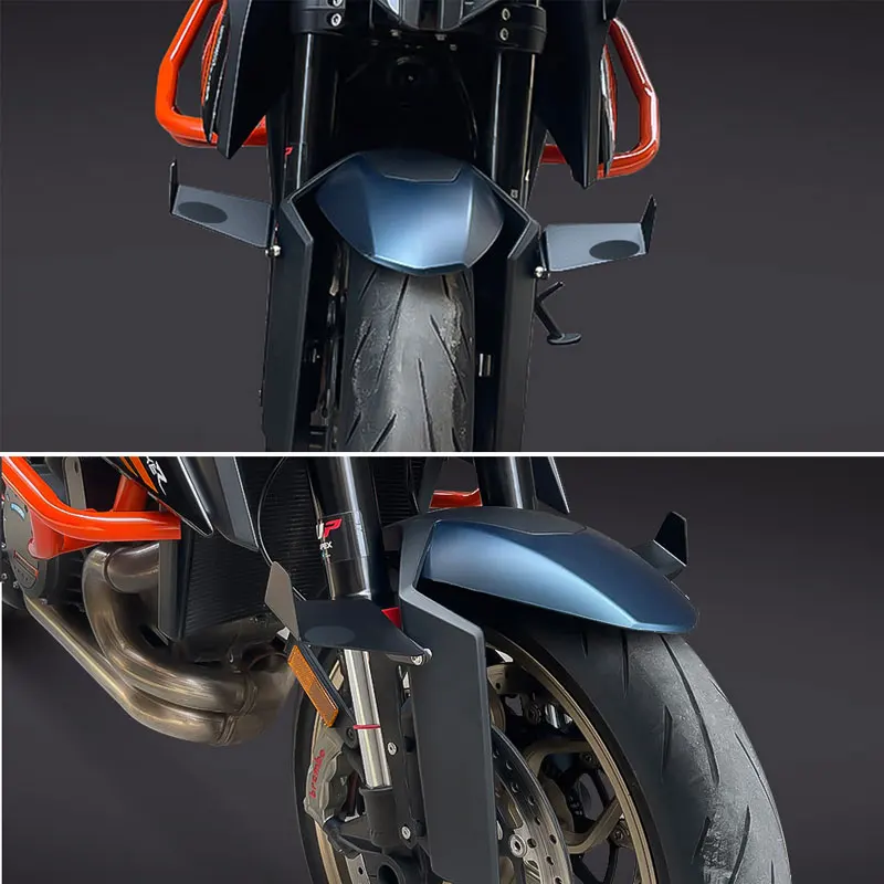 ДЛЯ KTM 1290 SUPERDUKE R/ Evo/RR 2018-2023 фиксированное крыло переднее регулируемое мотоцикла