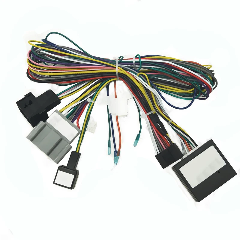 

5pcs 16Pin Car Head Unit Harness Power Adapter Cable With Canbus For Ford Fiesta 2009 2010 2011