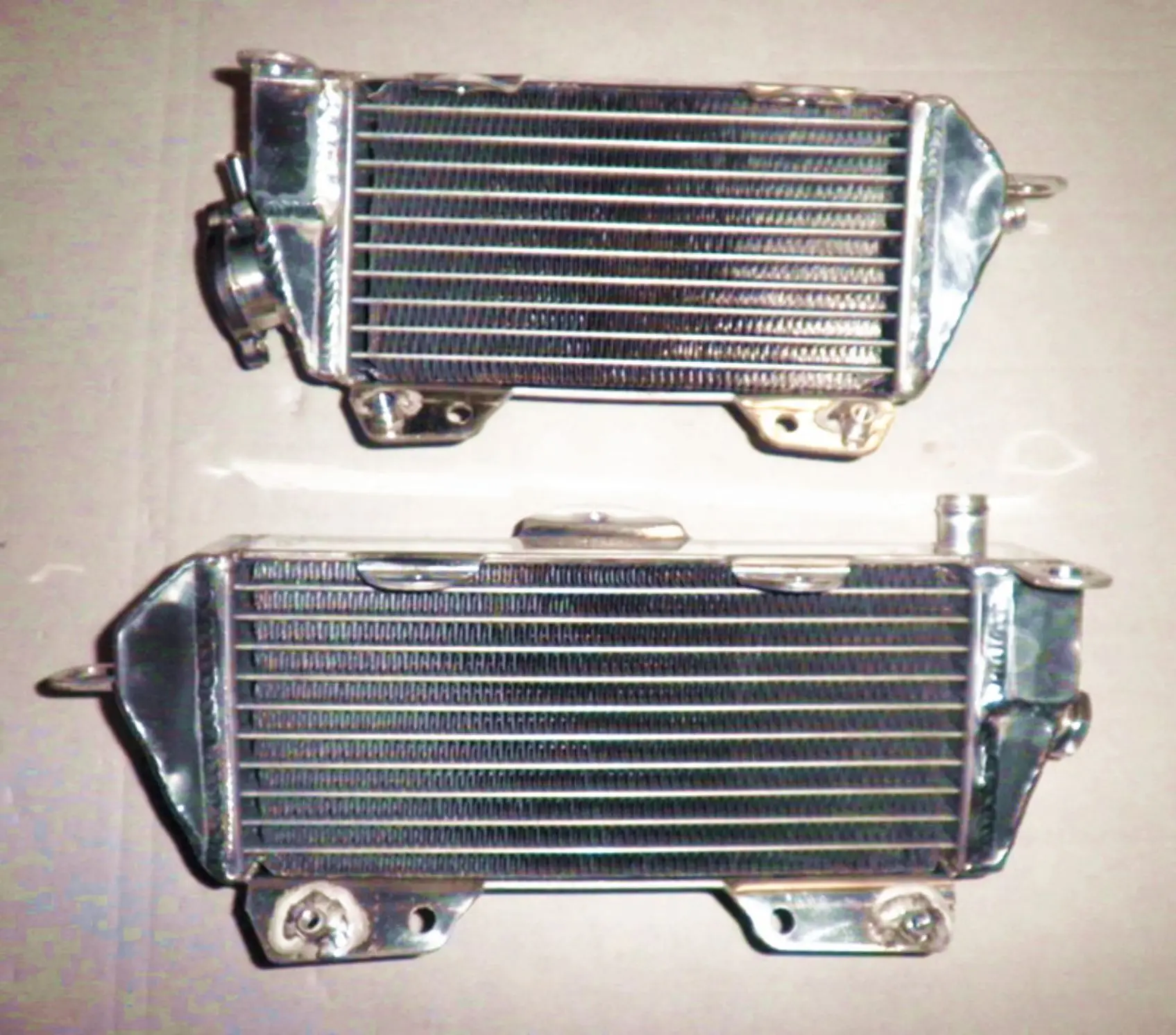 Для Honda CR250R CR 250R 1985-1987 годов алюминиевый радиатор охладитель охлаждающей жидкости