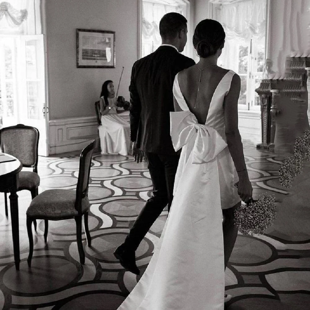 

Женское атласное свадебное платье It's yiiya, розовое платье на бретельках с V-образным вырезом и открытой спиной на лето 2019