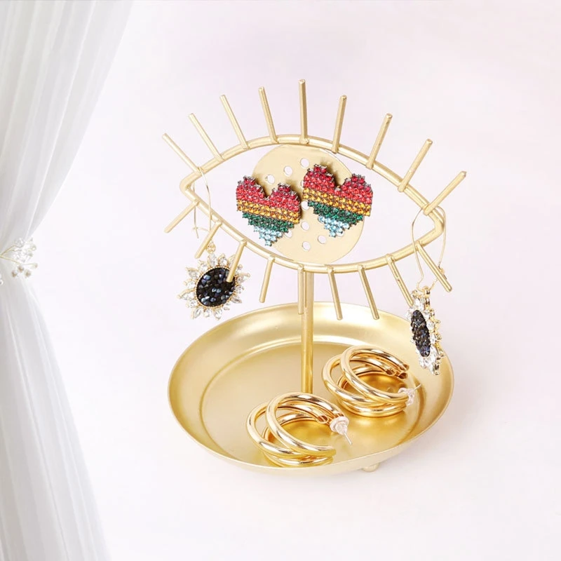 

Eye Jewelry Stand Display Stand Dresser Ornament Storage Ornament Necklace Earrings Ring Hair Accessories Jewelry Box