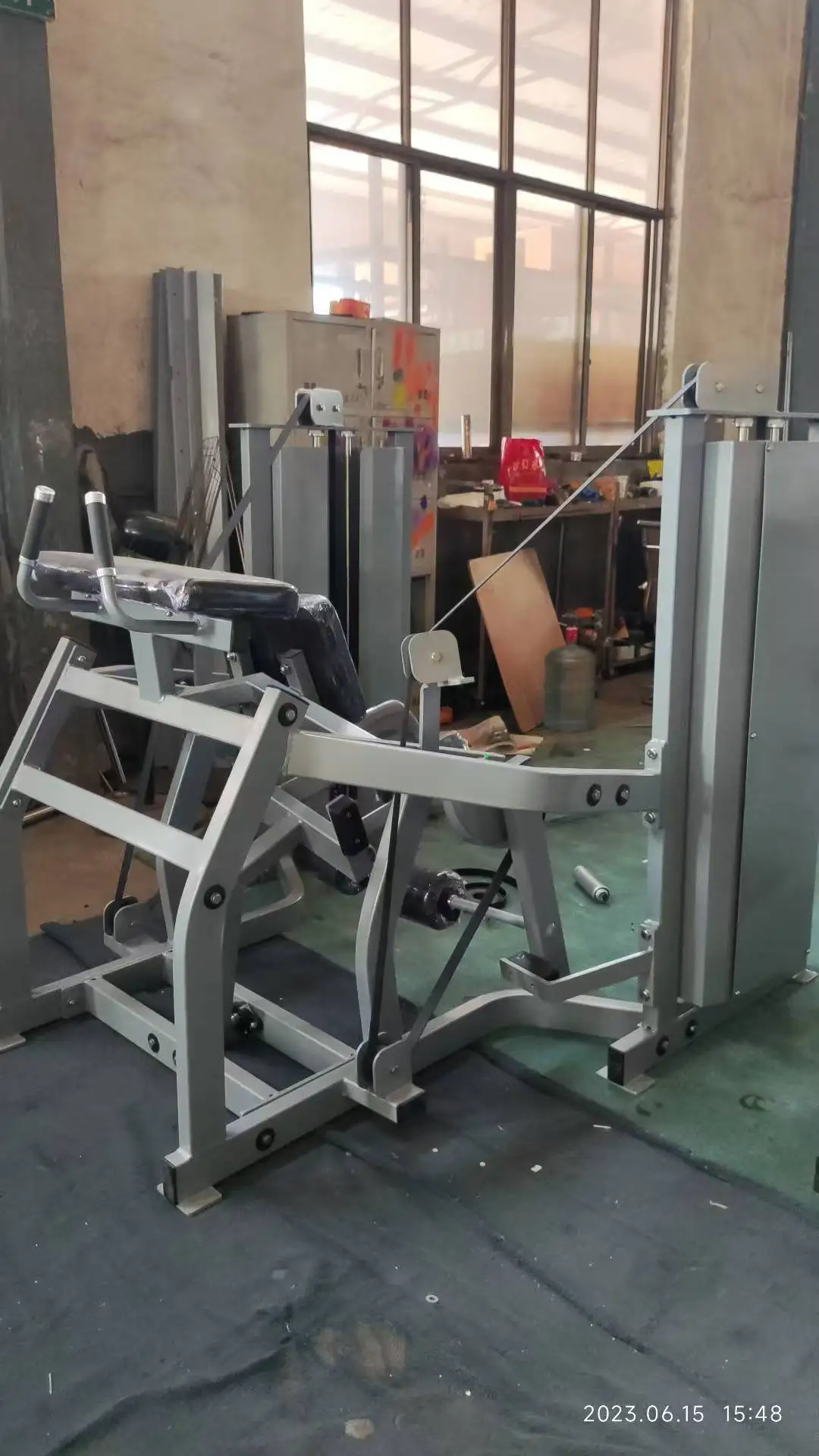 Машина для выбора нагрузки штифта тренажер фитнеса с поясницей на коленях и