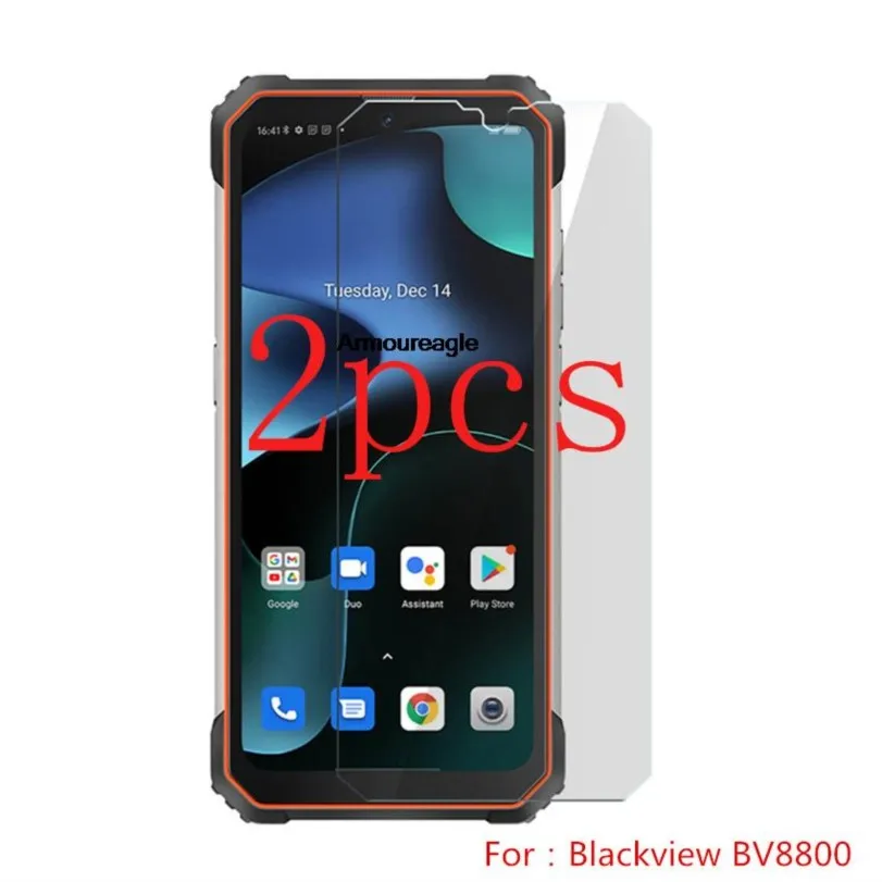 

2 шт. защитный экран для blackview bv8800, закаленное стекло, защитная пленка для экрана телефона blackviewbv8800