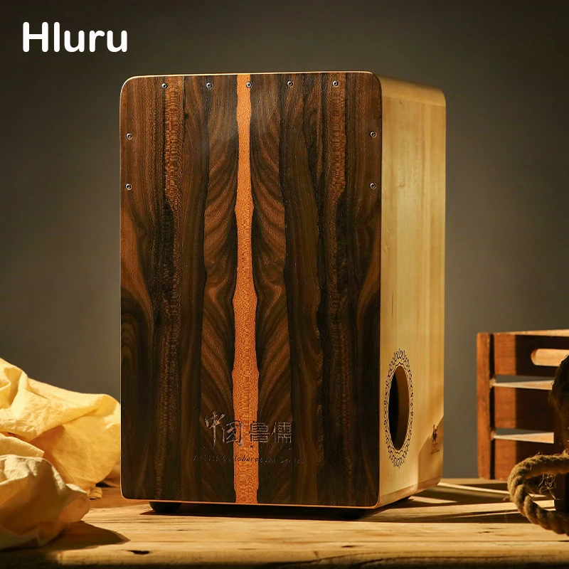 Деревянный барабан hlру Cajon Музыкальный кахун инструмент сидячий