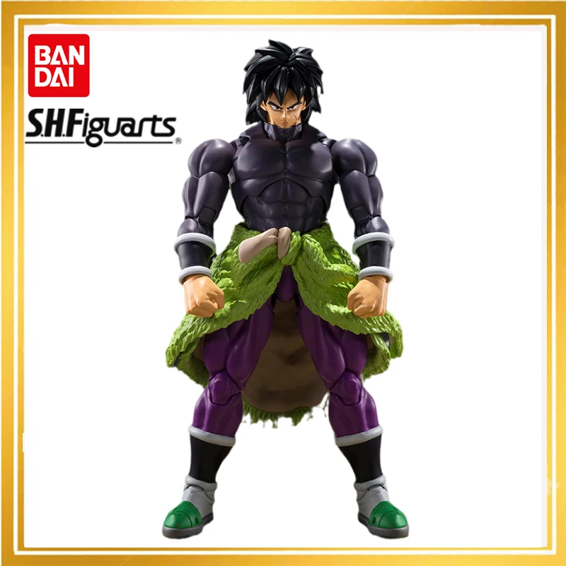 

Original Bandai Dragon Ball S.H.Figuarts Broly Anime Action Figure Super Hero Super Saiya Model Figurals Brinquedos Toys Gift