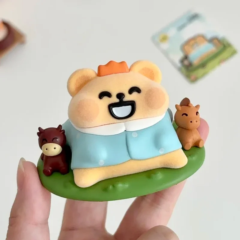 Оригинальная фигурка Plzdot Bearisbug из серии Береги себя в мини-боксе, милая трендовая настольная декоративная фигурка, подарок для офиса, в наличии (art.: 3920dbc618579) - 3920dbc618579