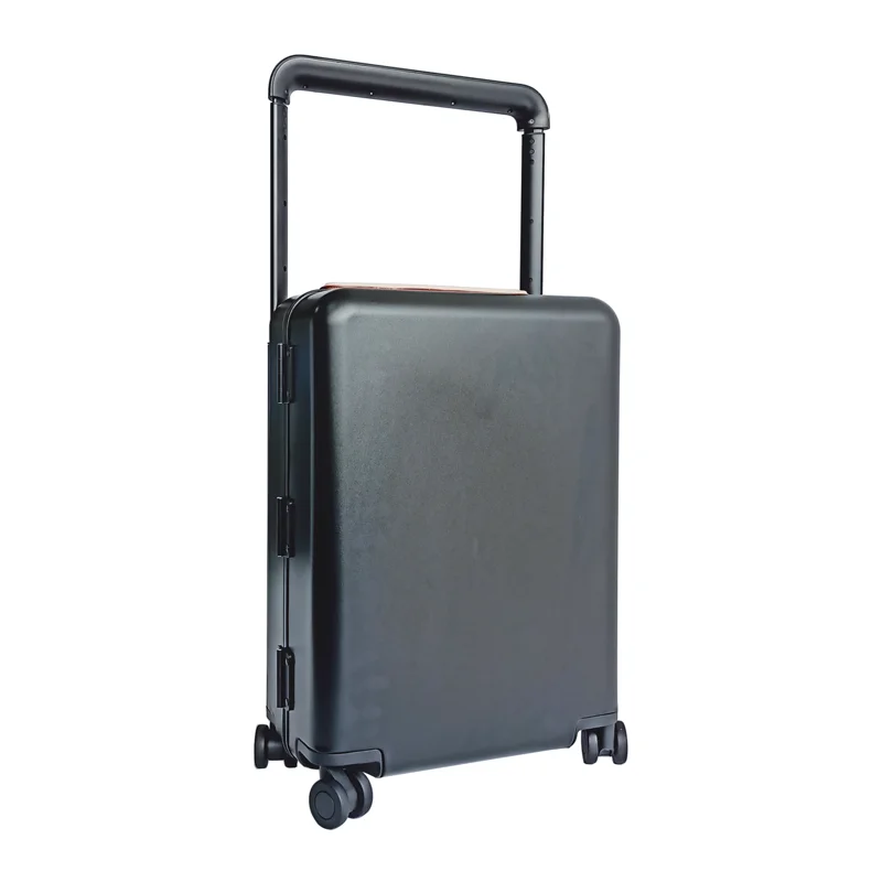 

Custom Wholesale Aluminum Luggage Travel Carry On Suitcase TSA Usb For Smart Luggage