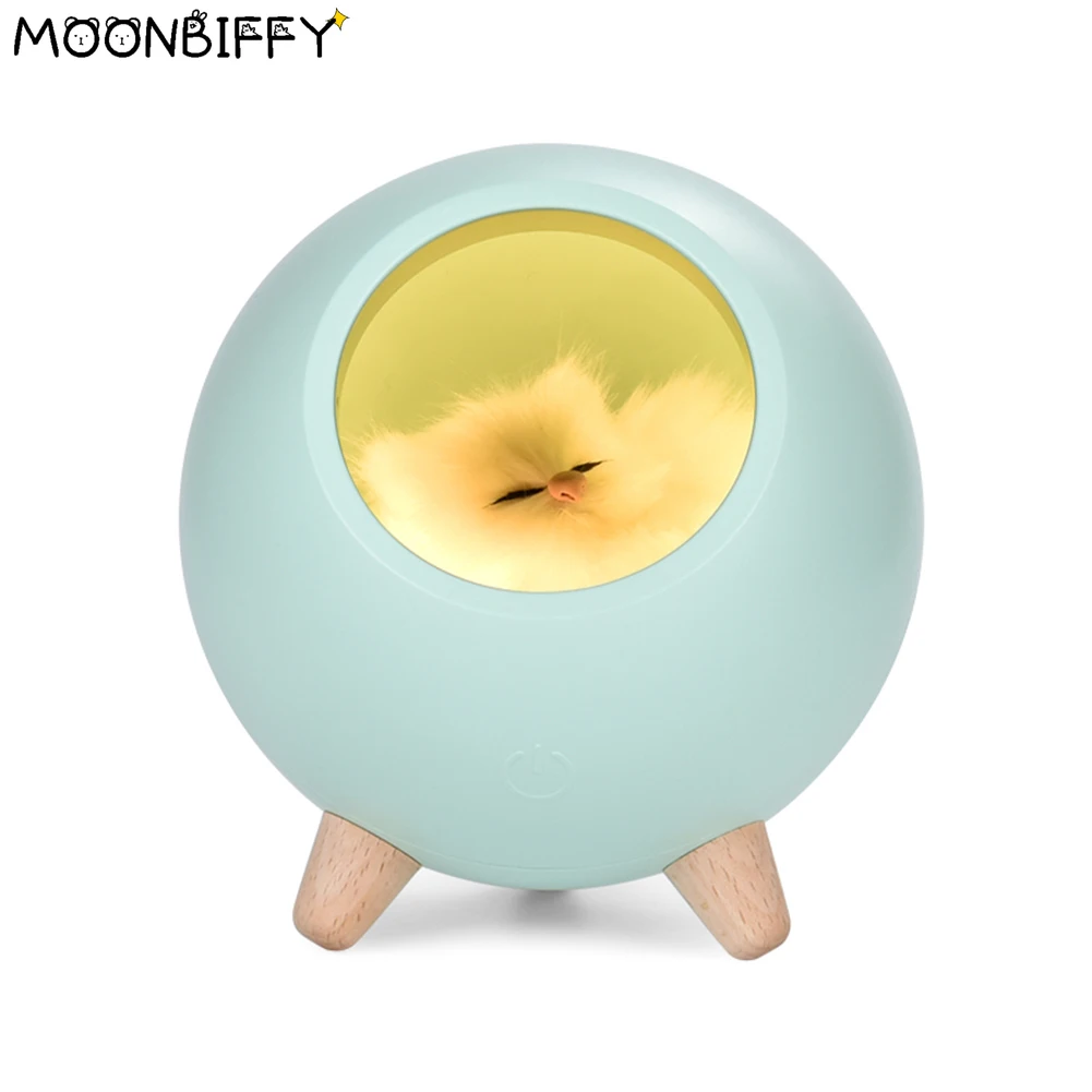 

Touch Dimming Kitten Night Light Pet House Atmosphere LED Night Light Cat House Touch Dimming Table Lamp for Kids Bedroom Gifts
