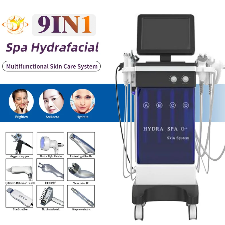 

2022 Hydro Hydro Hydrodermabrasion Ultrasonic Skin Care Rejuvenation Beauty Equipment Bio Lifting Dermabrasion Diamond Peeling