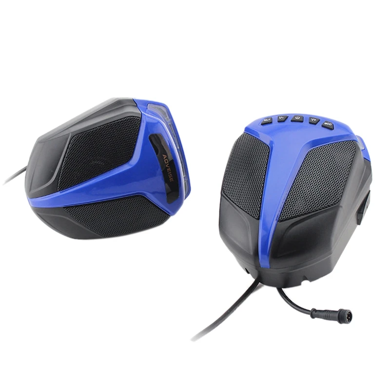 AOVEISE Bluetooth-динамик для мотоцикла сверхмощная басовая аудиосистема с MP3 USB TF