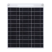 40w solar panel 5v polysilicon dual usb flexible portable outdoor solar cell car ship camping hiking travel phone charge