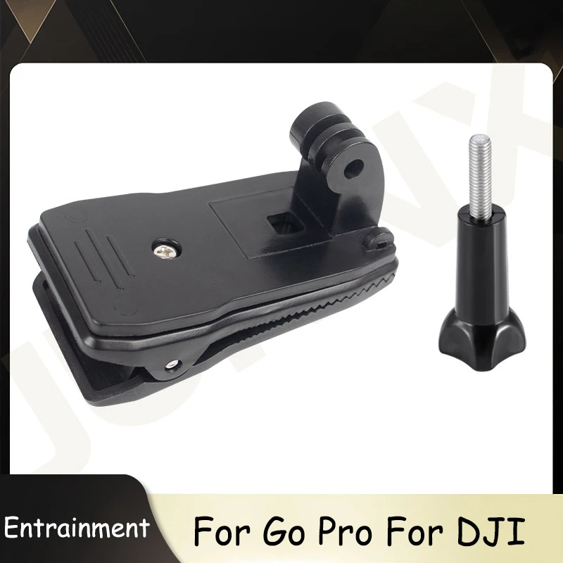 Sport Camera Accessories Hiking Accessories Rotable Backpack Entrainment with J-shap Pedestal for DJI for Go Pro10 for Go Pro11