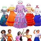 Новинка, очаровательный костюм принцессы из мультфильма Изабелла Мадрид, карнавальный костюм принцессы для девочек на Хэллоуин, костюм для косплея, 2022