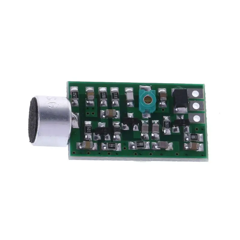 

Transmitter Module 88MHZ-108MHZ 0.7-9V Mini Bug Wiretap Dictagraph Interceptor MIC V4.0 Core Board Mini стойка для микрофона