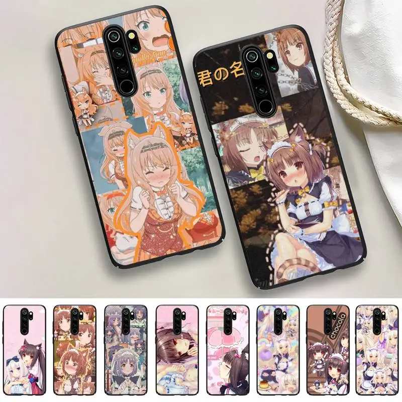 

LVTLV Nekopara Phone Case For Redmi 5 6 7 8 9 10 plus pro 6 7 8 9 A GO K20 K30 K40 pro plus F3 Fundas
