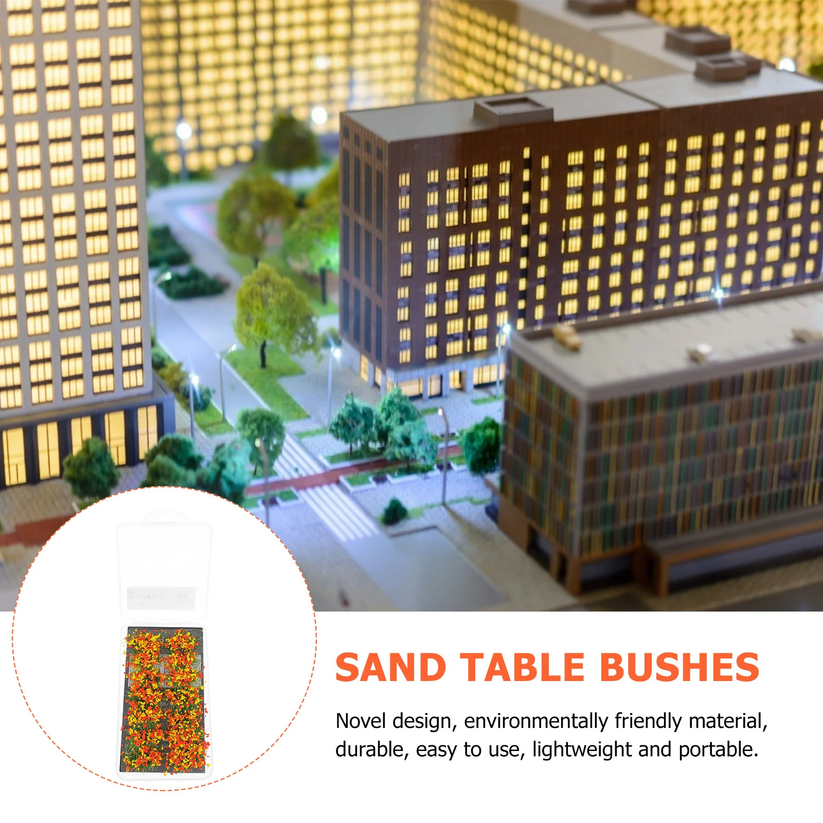 Сарай для травы строительная модель кусты мини-цветочный кластер набор декора