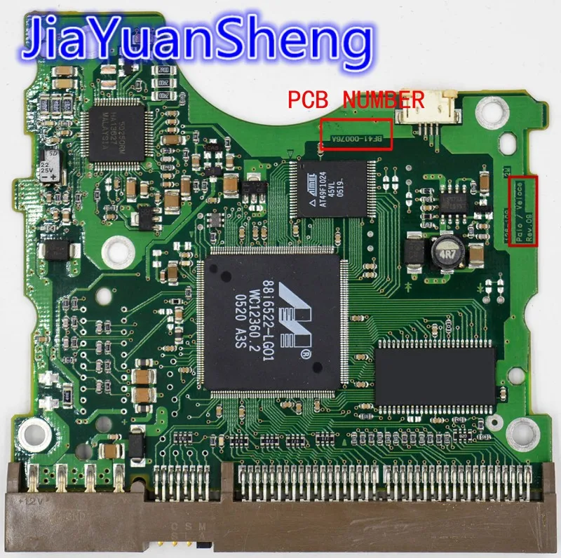 

Печатная плата/номер платы настольного жесткого диска SA: BF41-00076A POLO, VOLOCO REV 09