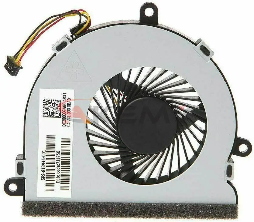 

Laptop Cooler CPU Cooling Fan for hp 15-AC Series DC28000GAR0 SPS-813946-001