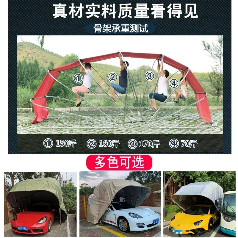 Vollautomatischer hydraulischer БОЛленыеappbarer Carport Sonnenschutz-Überdaнцип для журнальногоßen케이)