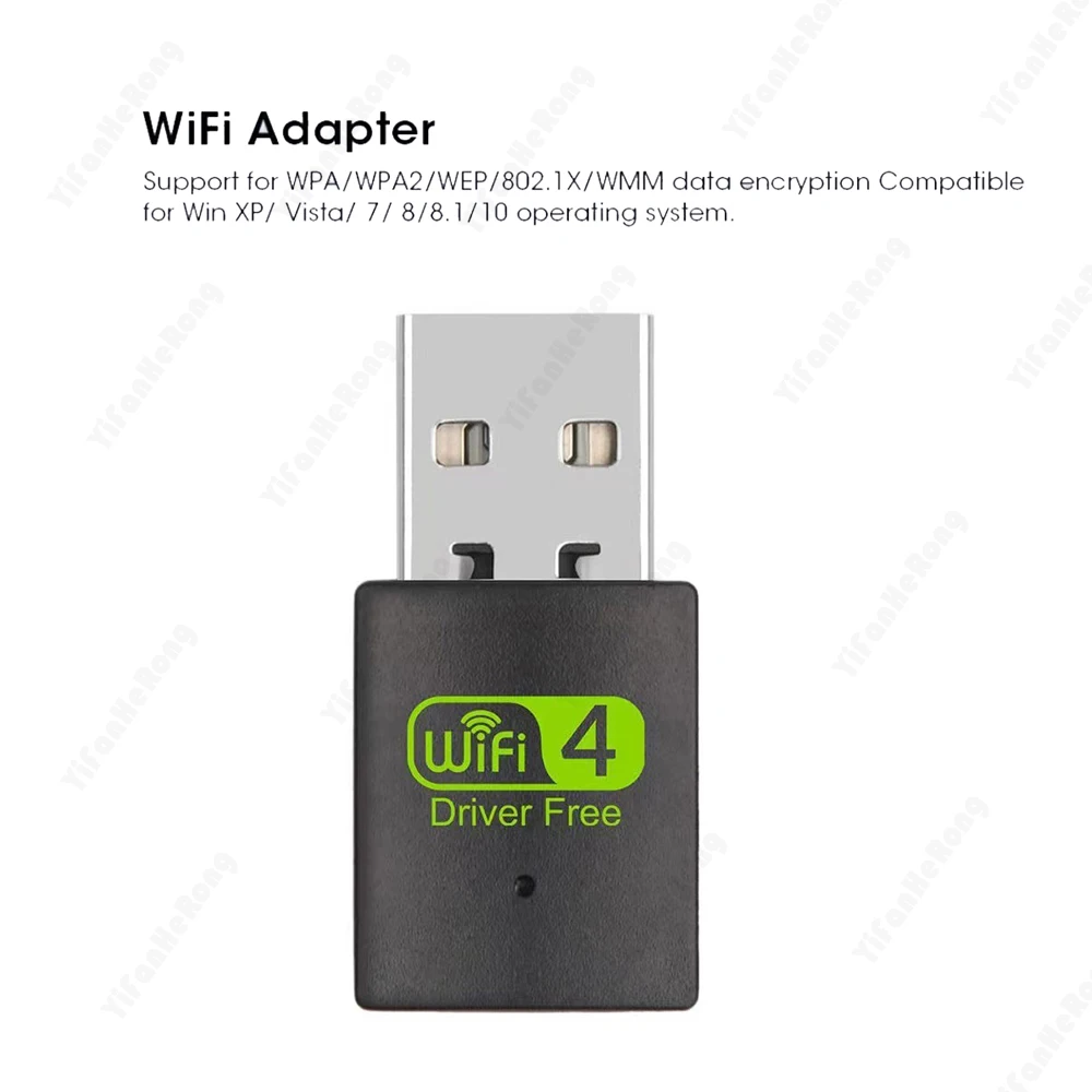 USB Wi-Fi адаптер с бесплатным драйвером 300 Мбит/с 2 4 ГГц 802.11n