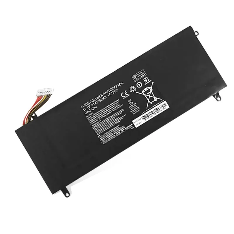 Аккумулятор для Gigabyte P34 P34W P34K U2442 U24T U24F GNC-C30 961TA002F 11 1 В 4300 мАч 47 73 Втч/GNC-J40 916TA013F 15 2 4030