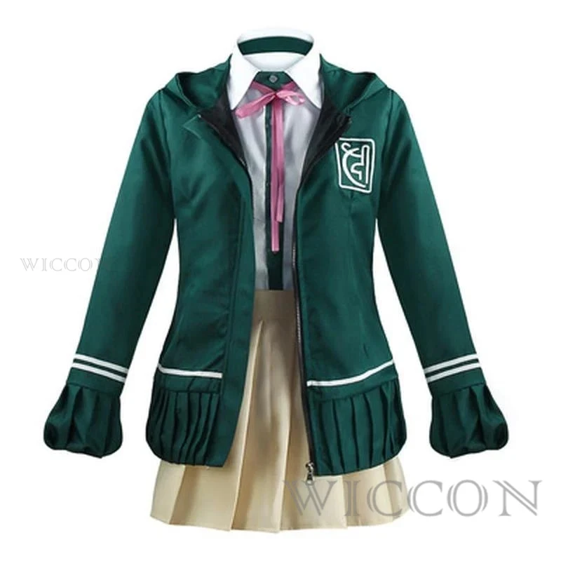 ⭕️ ⭐️ ⭕️ Костюм для косплея Нанами Чиаки из аниме Danganronpa: школьная форма, куртка с длинными рукавами, короткая юбка ⭐️ ⭕️ ⭐️ (art.: 3920da2cd8170) - 3920da2cd8170