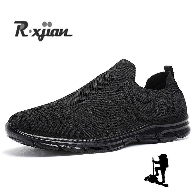 

R.xjian Hiking Shoes Men Mesh Breathable Climbing Shoes Man Mountain Climbing Shoes Trekking Hunting Sneakers Men Sports Shoes