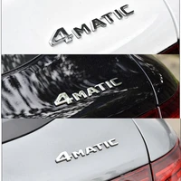 for mercedes benz 4matic logo abs material new old four wheel drive trunk tail letter sticker full line modification accessories