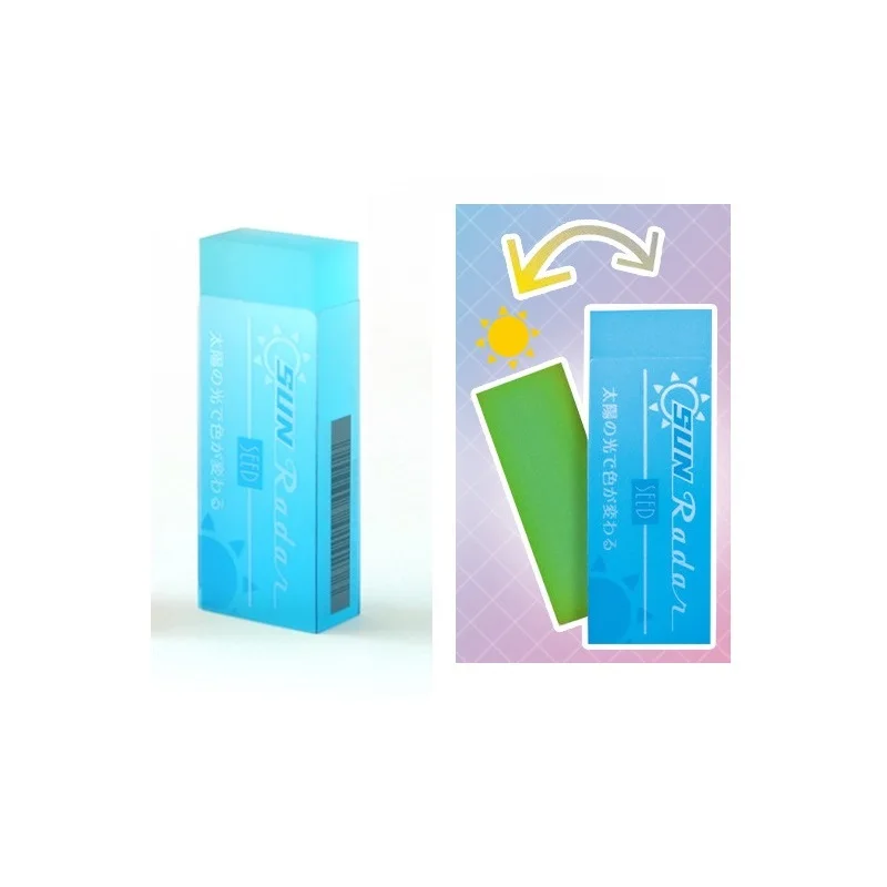 Прозрачный ластик для карандашей VALIOSOPA