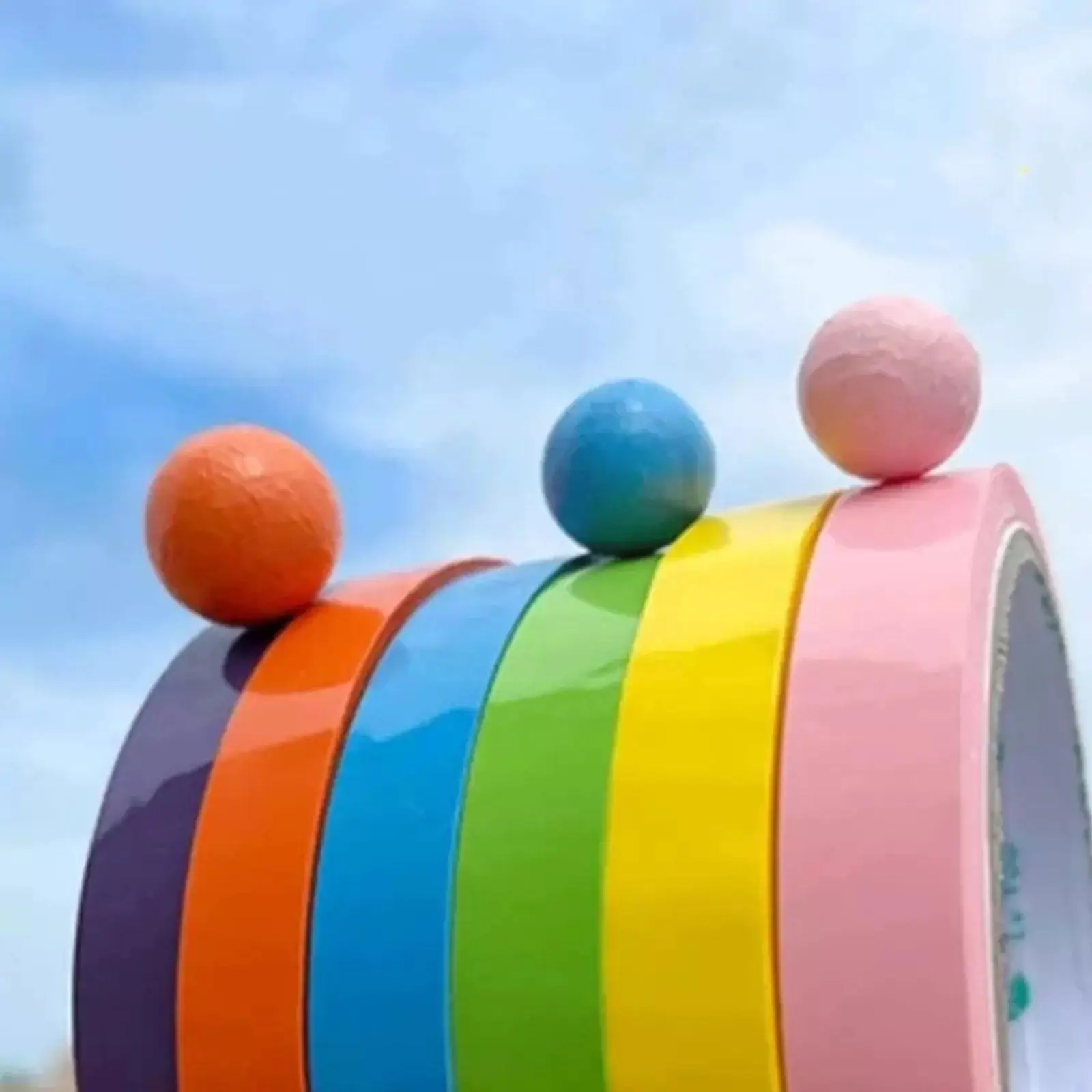 

20m Colorful Sticky Ball Tape Decompression Toys Relief Ball Children Toys Diy Sticky Sensory Anxiety Gifts Toys A N6t0