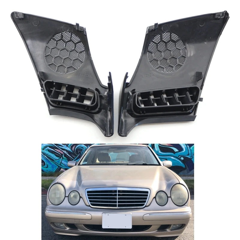

2106800639 Car Dash Board Air-Vent Speaker Grill Cover For W210 E-Class E320 E430 E55 1996-2002 Right & Left