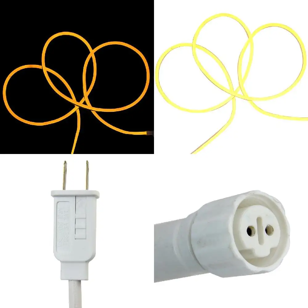 

Gorgeous Commercial Grade LED Yellow Neon-Style Flexible Rope Lights - Perfect for Decoration, Parties, and Festivals!