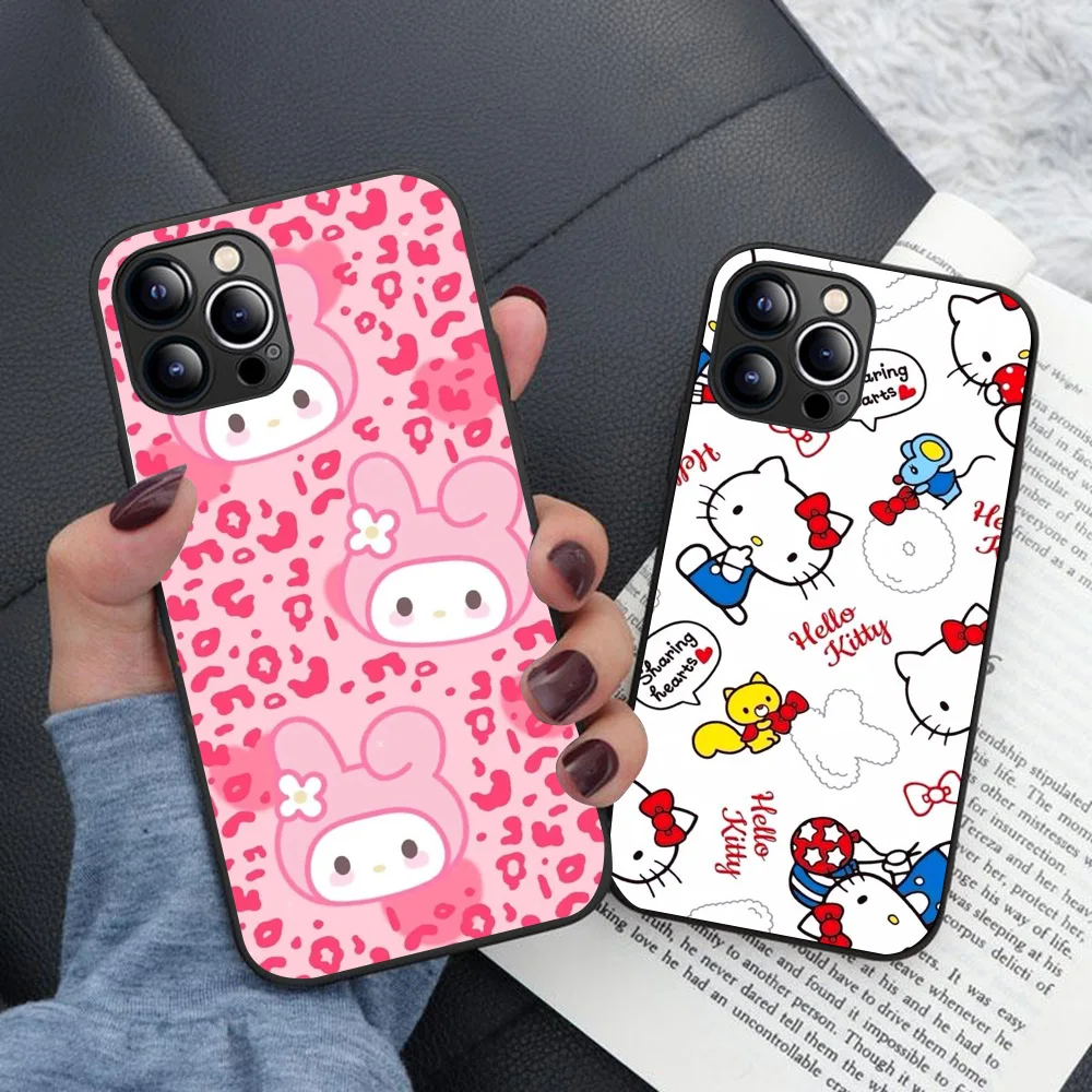 Черный чехол B-8 Kuromi Melody для Samsung Note 9 M12 J6 M02 S25 J2 J4 M22 J5 Core J8 J7 M11 Prime Plus