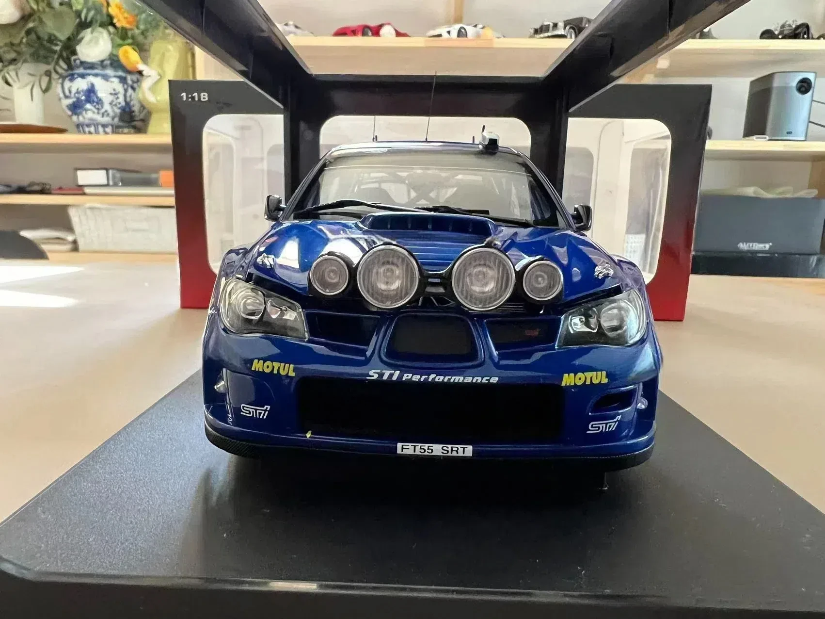 Autoart 1:18 Subaru Impreza STI WRC 2008 Night Race Version