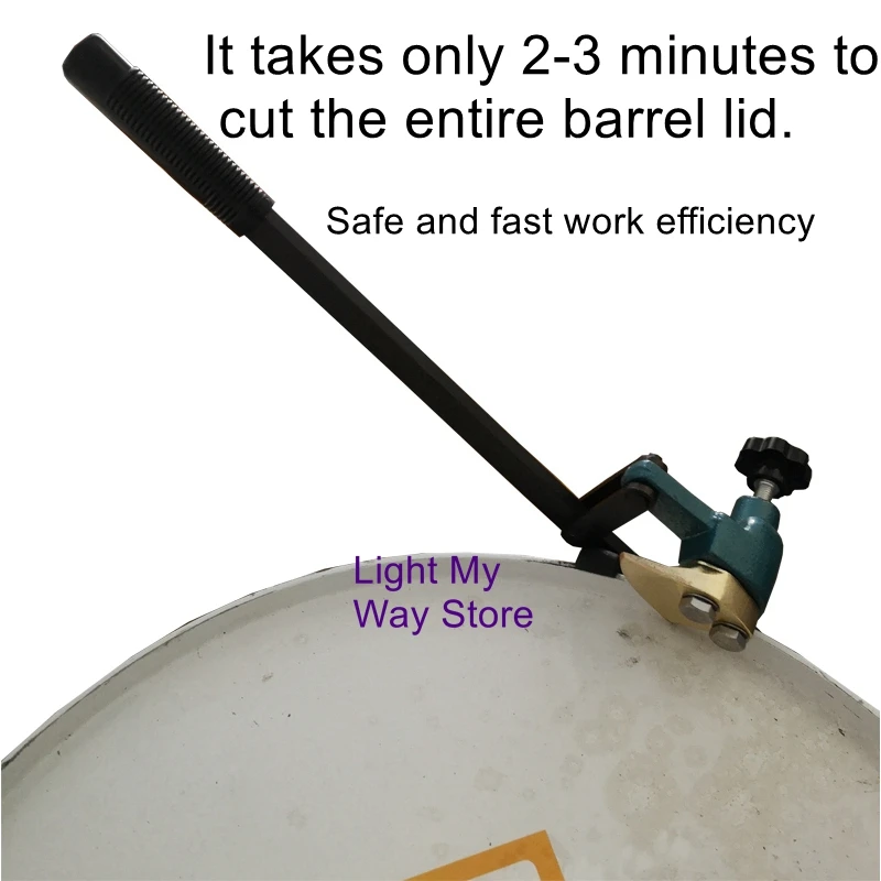 

200L cut barrel surface cutter special cutter iron drum oil drum open cap wrench safety explosion-proof open barrel