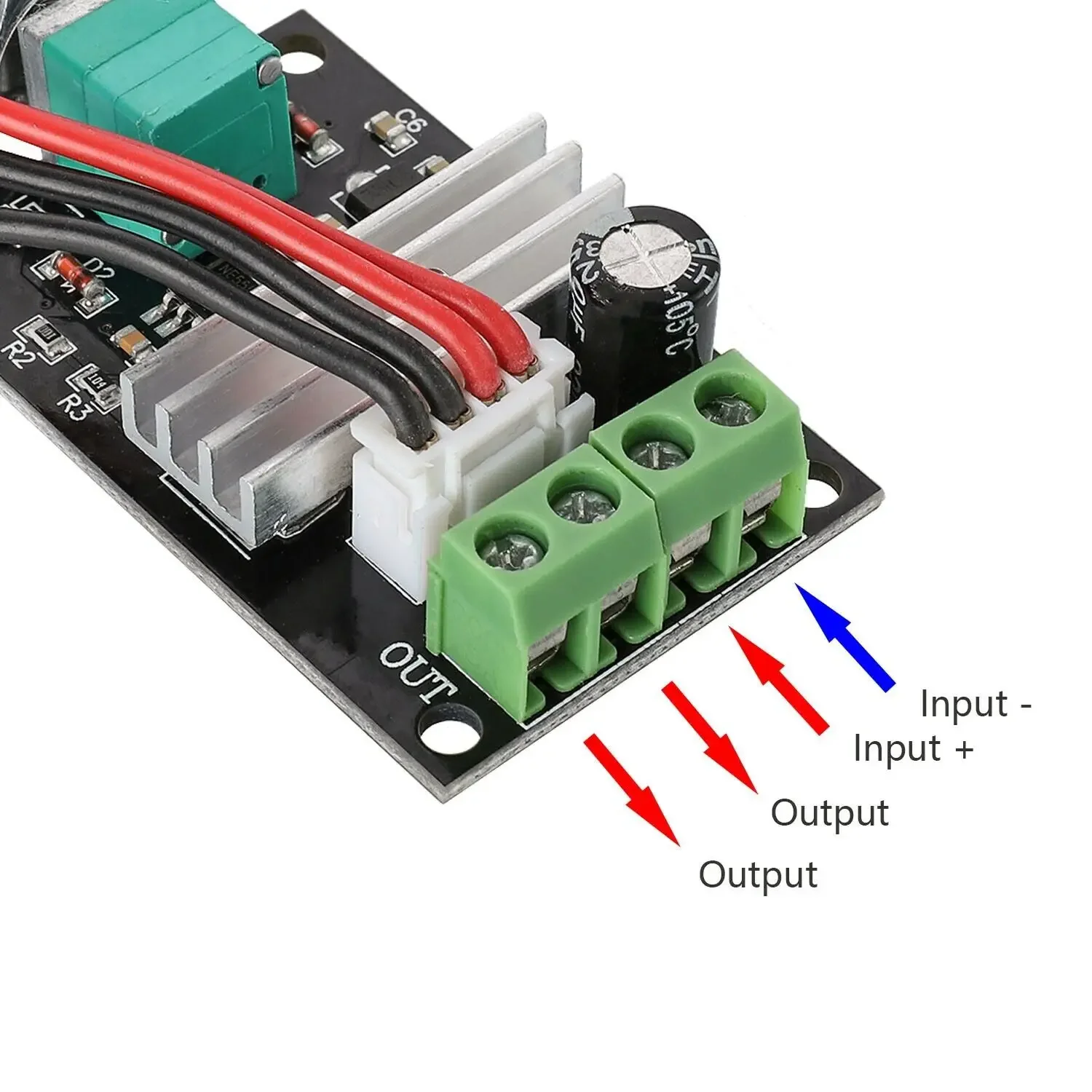 2x DC 6V12V24V28V 3A ШИМ-регулятор скорости двигателя Регулируемый драйвер Реверсивный