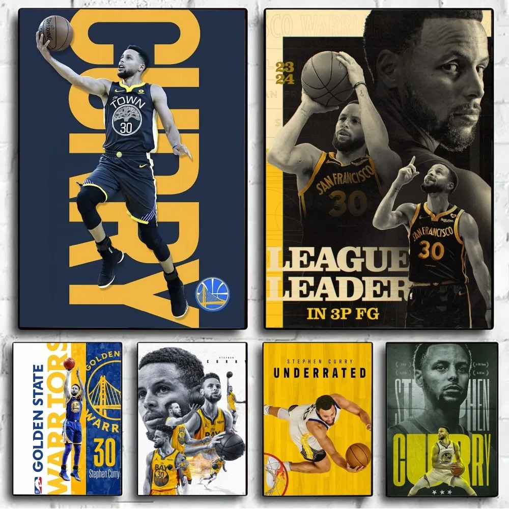 S-Stephen Карри плакат без рамки крафт клуб бар бумага искусство живопись спальня