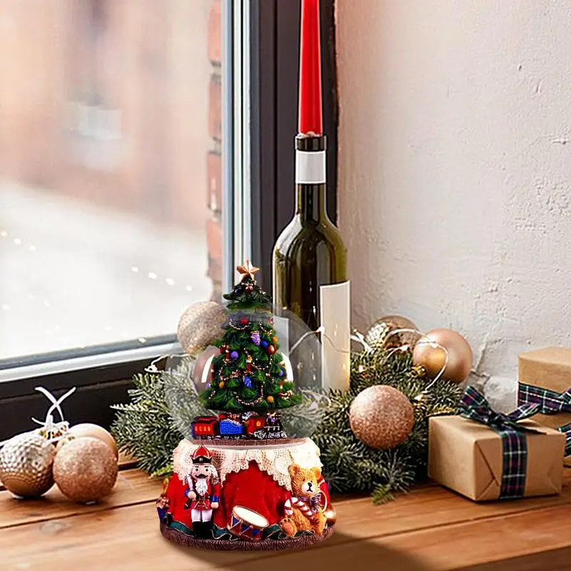 Щелкунчик Снежные шары Музыкальный Снежный шар Музыка с подсветкой Кругающий