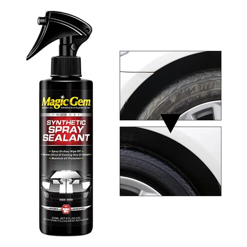 

Spray Wax For Car Detailing Protective Sealant Car Wax Car Detailing Coating Agent Top Coat Polish Paint Sealant Car Cleaning