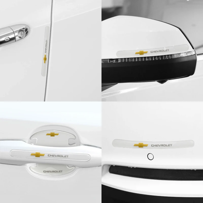 

4Pcs Car Door Handle Bowl Stickers Anti-Scratch Protective Film For Lexus IS250 Is300 RX330 RX350 RX300 LX570 GX Car Accessories