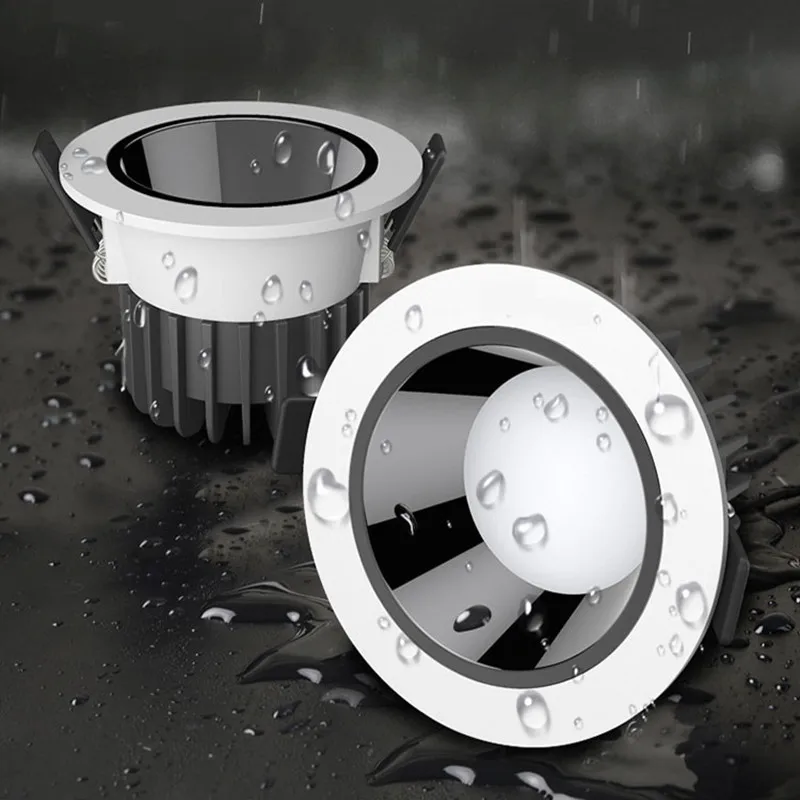 

IP66Modern simple high quality kitchen special embedded anti-fog and waterproof sky lamp bathroom toilet lamp kitchen spotlights