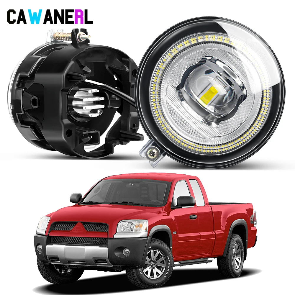 Светодиодные противотуманные фары «ангельские глазки», 2 шт.